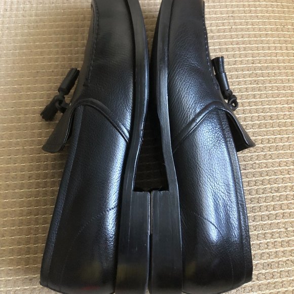 Jimmy Choo Men\'s Black Leather Tassel Shoes main image 8